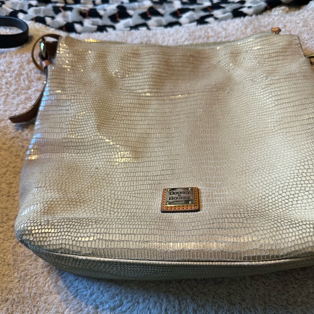 Dooney & Bourke Shimmering Gold Shoulder Bag